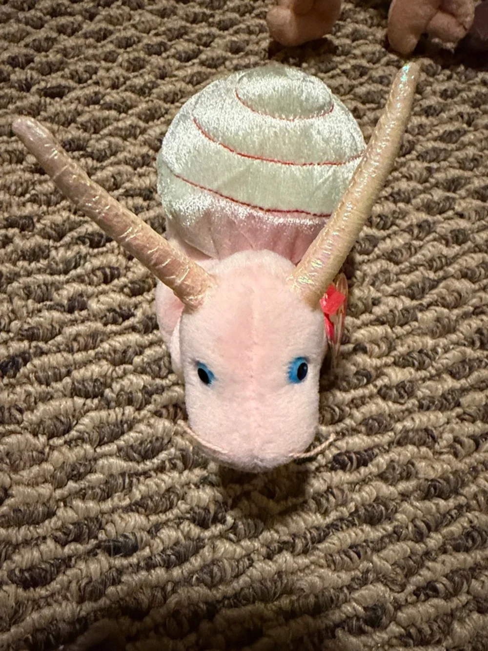 TY Plush Pack of Assorted Small Pet Toys - Pink, Gray, Brown, Cream.